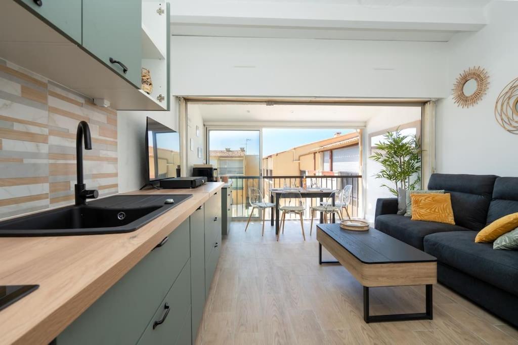 Appartement 5 Personnes Vue Mer Agde Eksteriør bilde